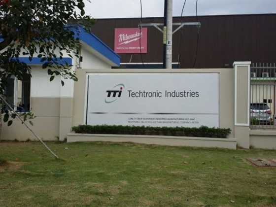 CÔNG TY TNHH TECHTRONIC INDUSTRIES VIỆT NAM MANUFACTURING