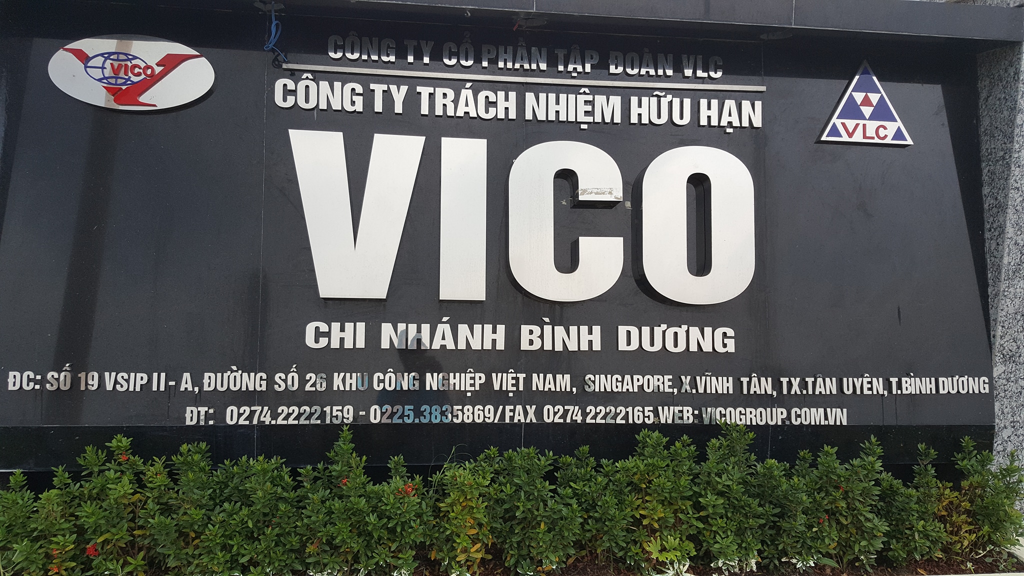 Công ty TNHH VICO chi nhánh Bình Dương