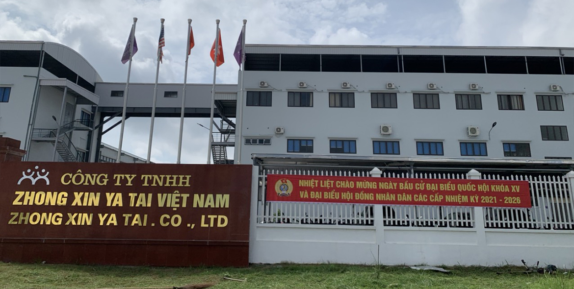 CÔNG TY TNHH ZHONG XIN YA TẠI VIỆT NAM